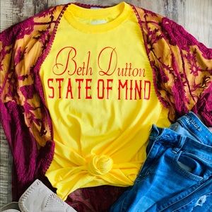 “Beth Dutton state of mind” tee